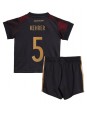 Tyskland Thilo Kehrer #5 Replika Borta Kläder Barn VM 2022 Kortärmad (+ byxor)
